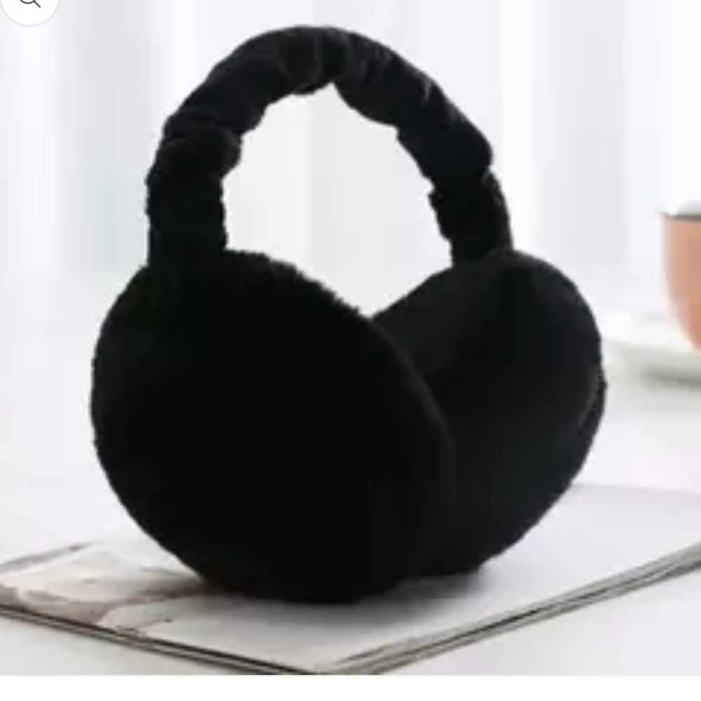 Pastel Neutral Plush Earmuffs